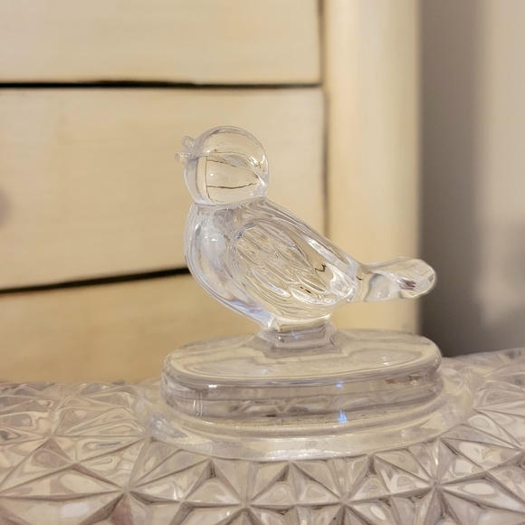 Vintage Crystal Bird Candy Dish - Hofbauer Collection - Picture 7 of 9